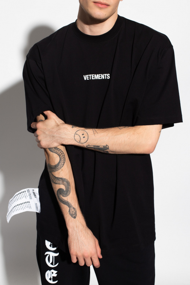 shirt VETEMENTS - Green Label Clean Galaxy T-shirt - Logo T